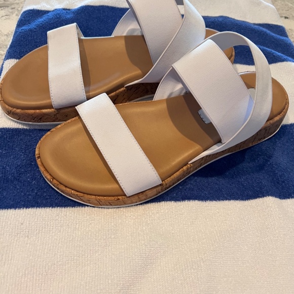 Steve Madden Jaklin Wedge Sandals Size 8 - Picture 5 of 6